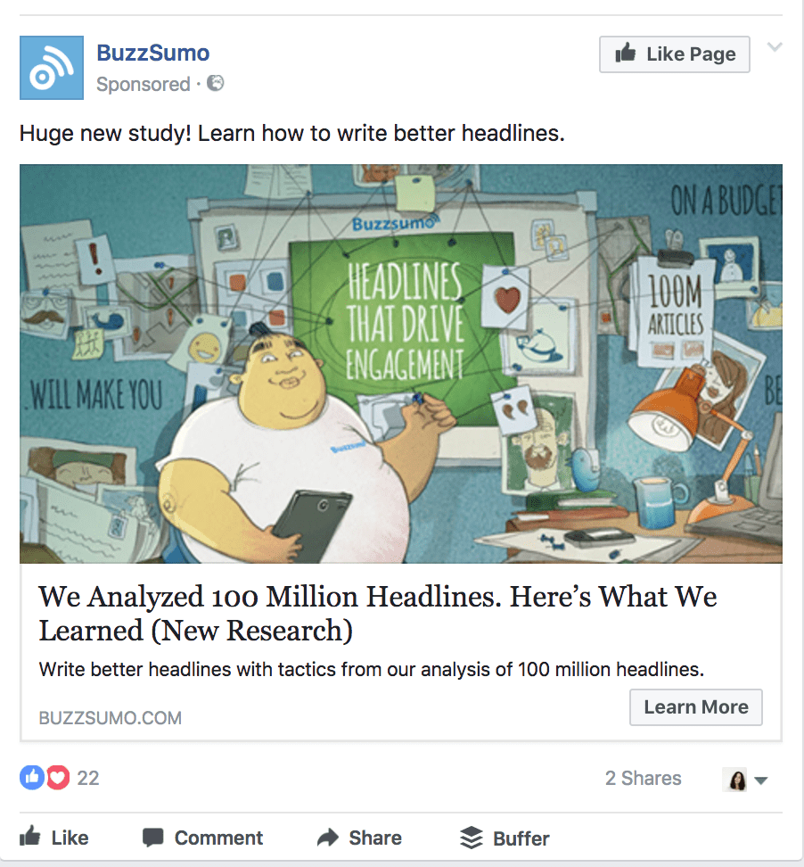 buzzsumo Facebook广告骇客