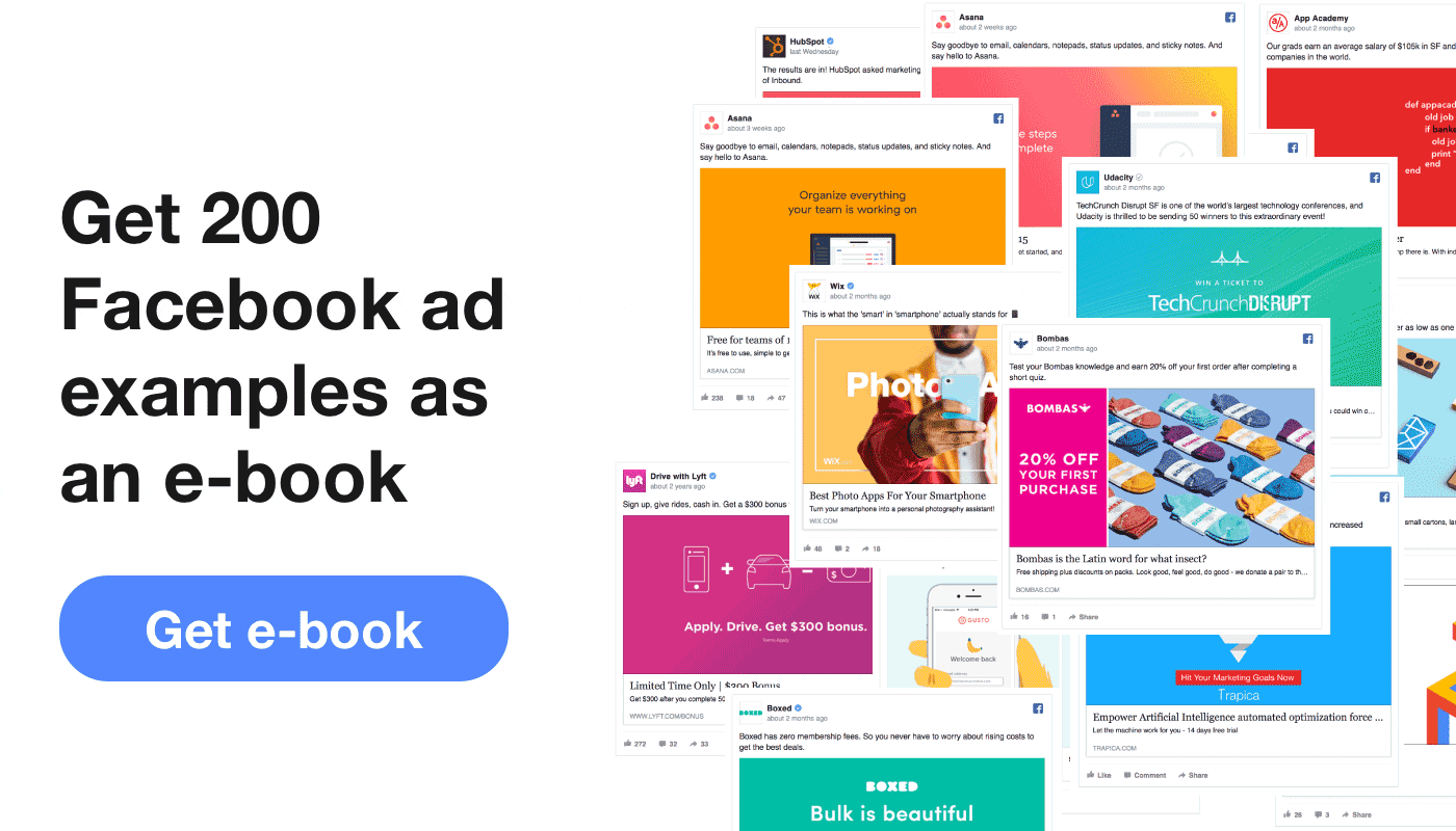 Facebook广告示例电子书